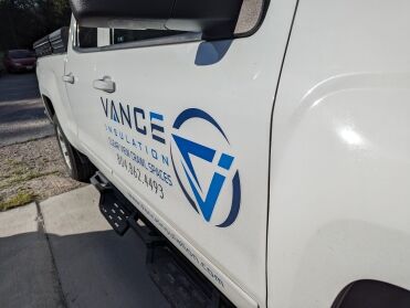 White truck with