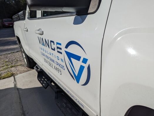 White truck with